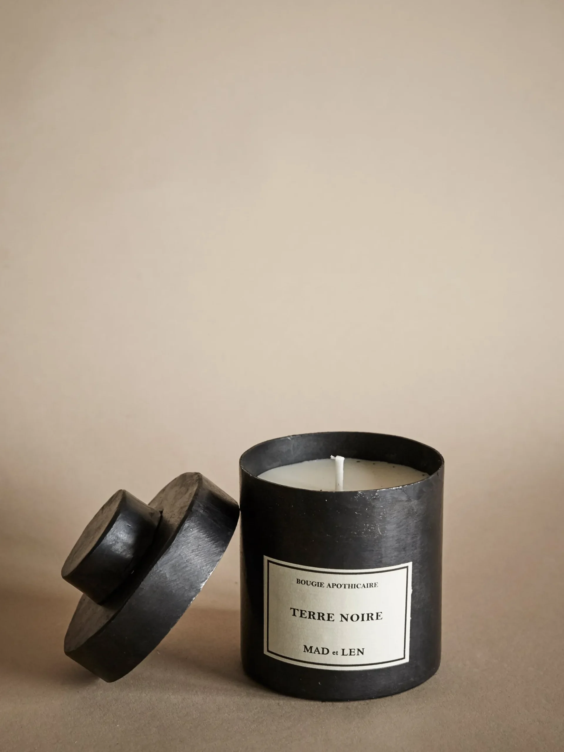 Terre Noire - 300g - Bougie D'Apothicaire