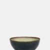 Terres de Rêves - Bowl Medium Misty Grey and Dark Blue