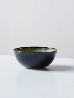 Terres de Rêves - Bowl Medium Misty Grey and Dark Blue