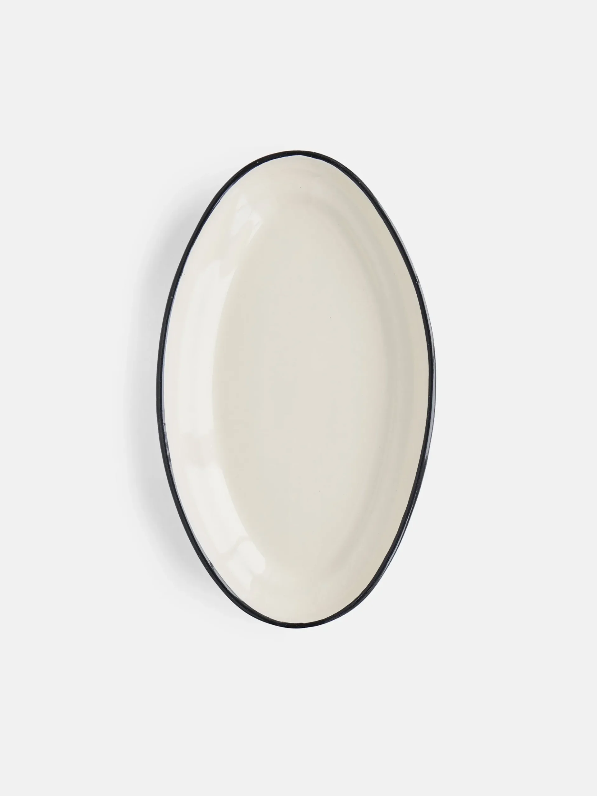 The Line - Oval Plate Medium
