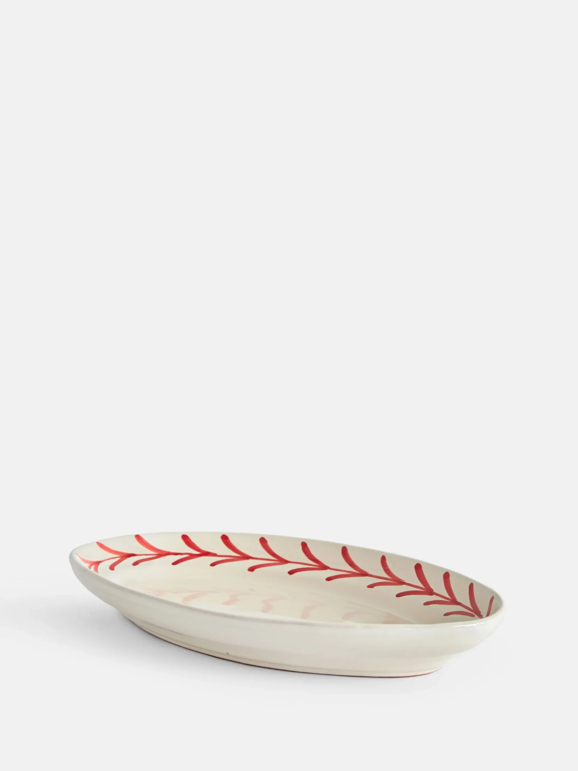 The Line - Oval Plate Medium
