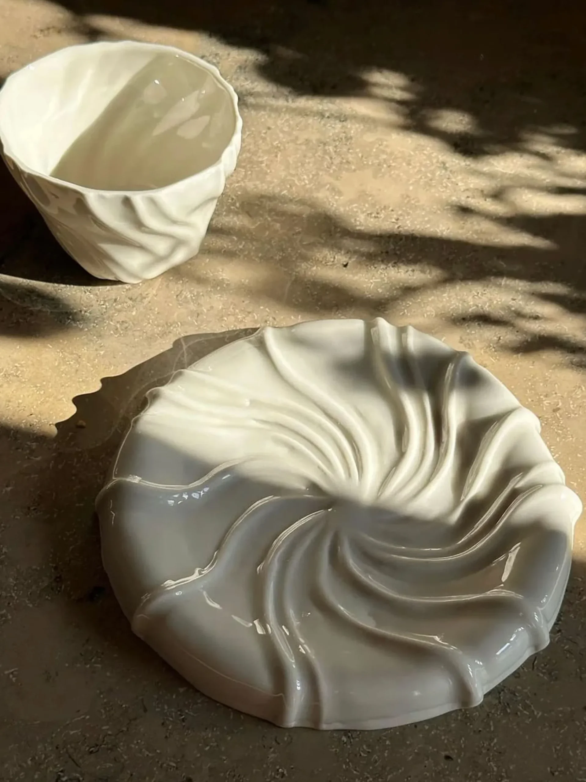Tides Plate - White