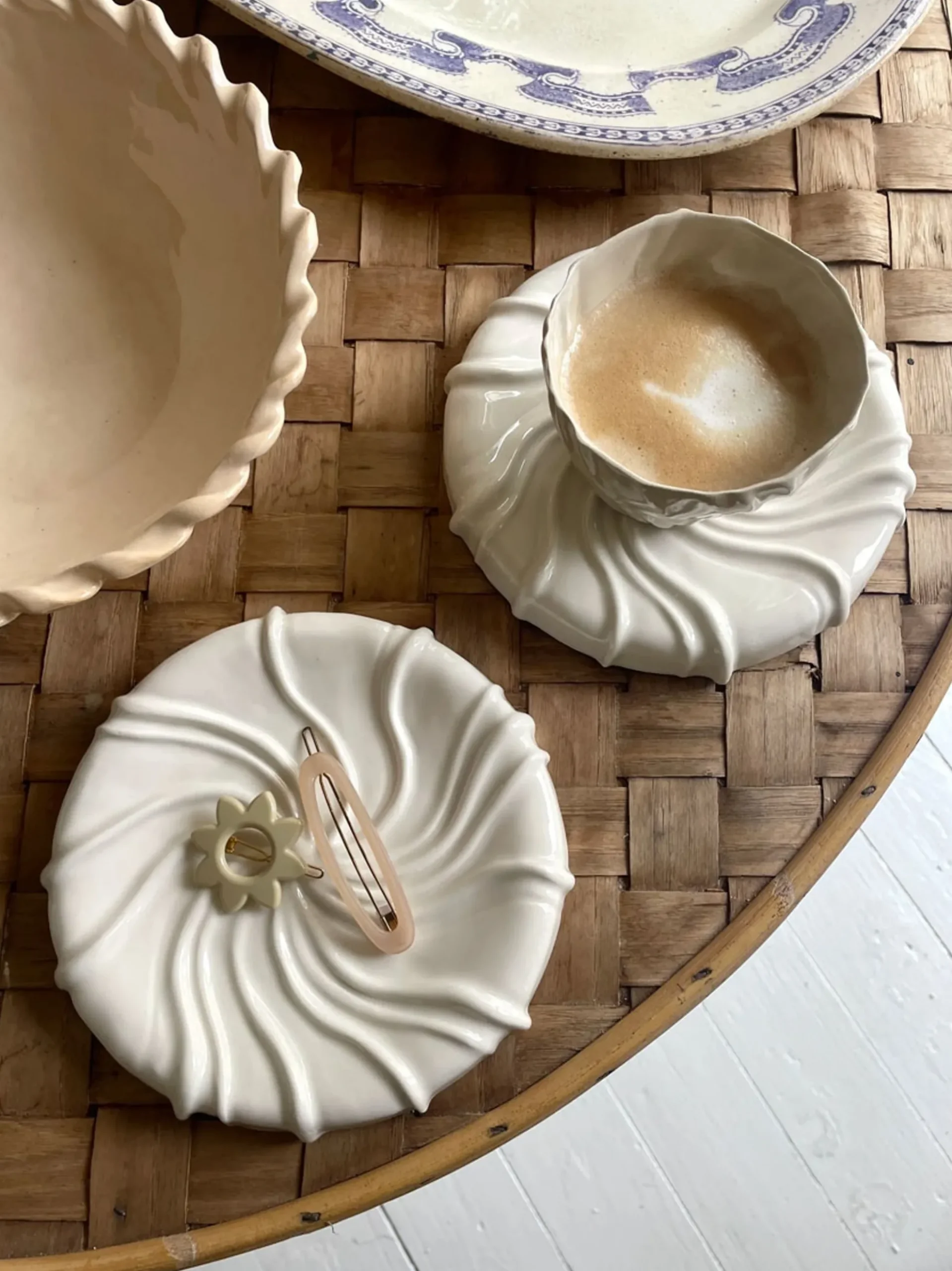 Tides Plate - White