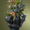 Timna Vase Extra Short - Aged Iron