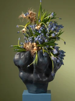 Timna Vase Extra Short - Aged Iron