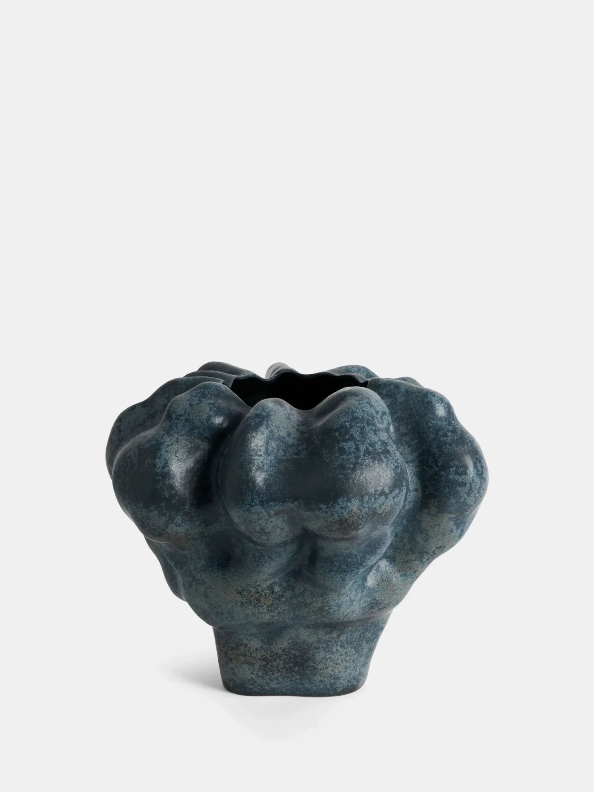 Timna Vase Extra Short - Aged Iron
