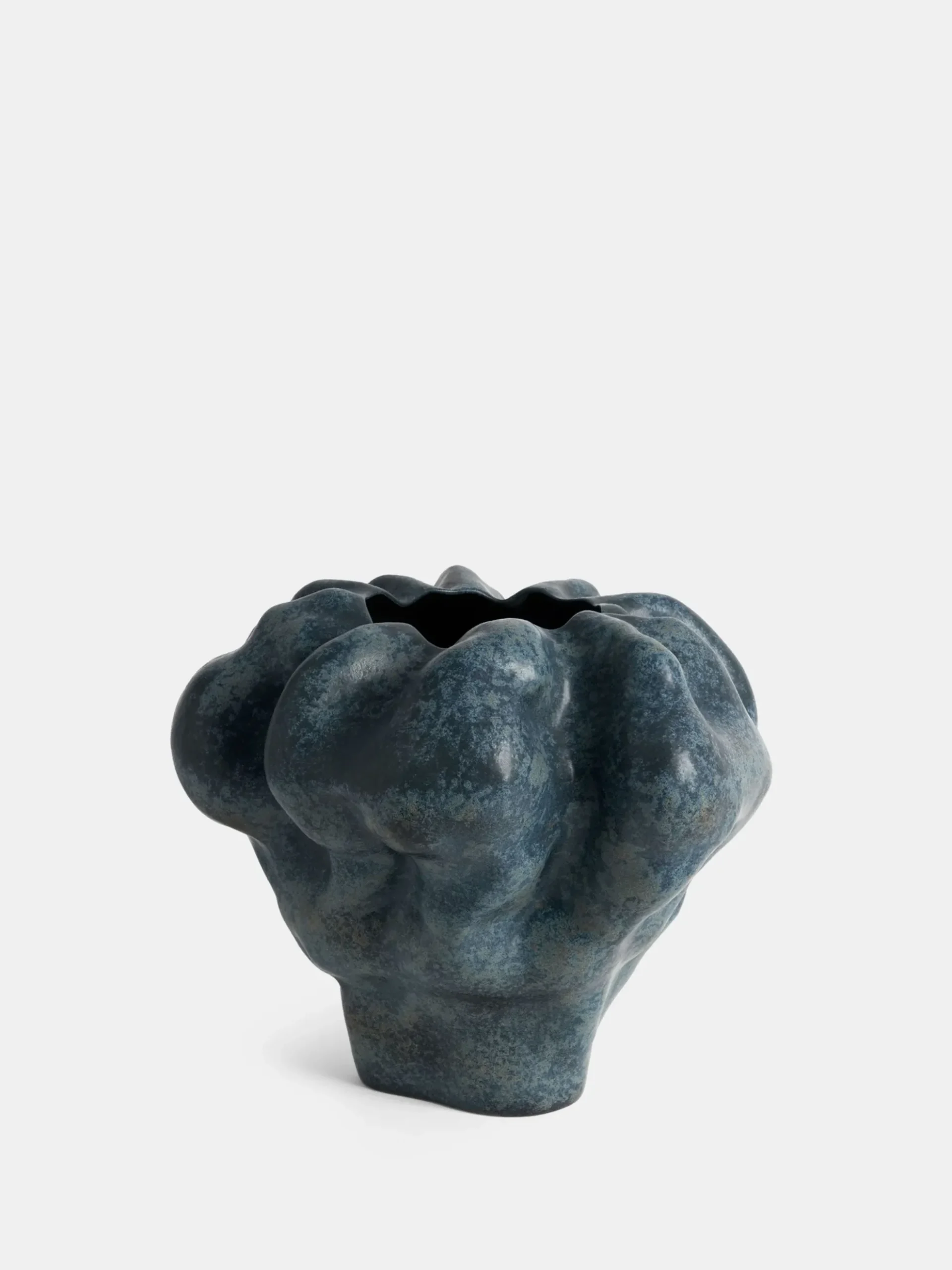 Timna Vase Extra Short - Aged Iron