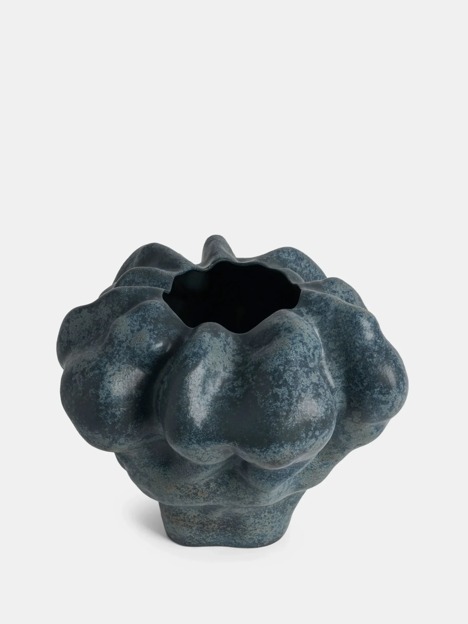 Timna Vase Extra Short - Aged Iron