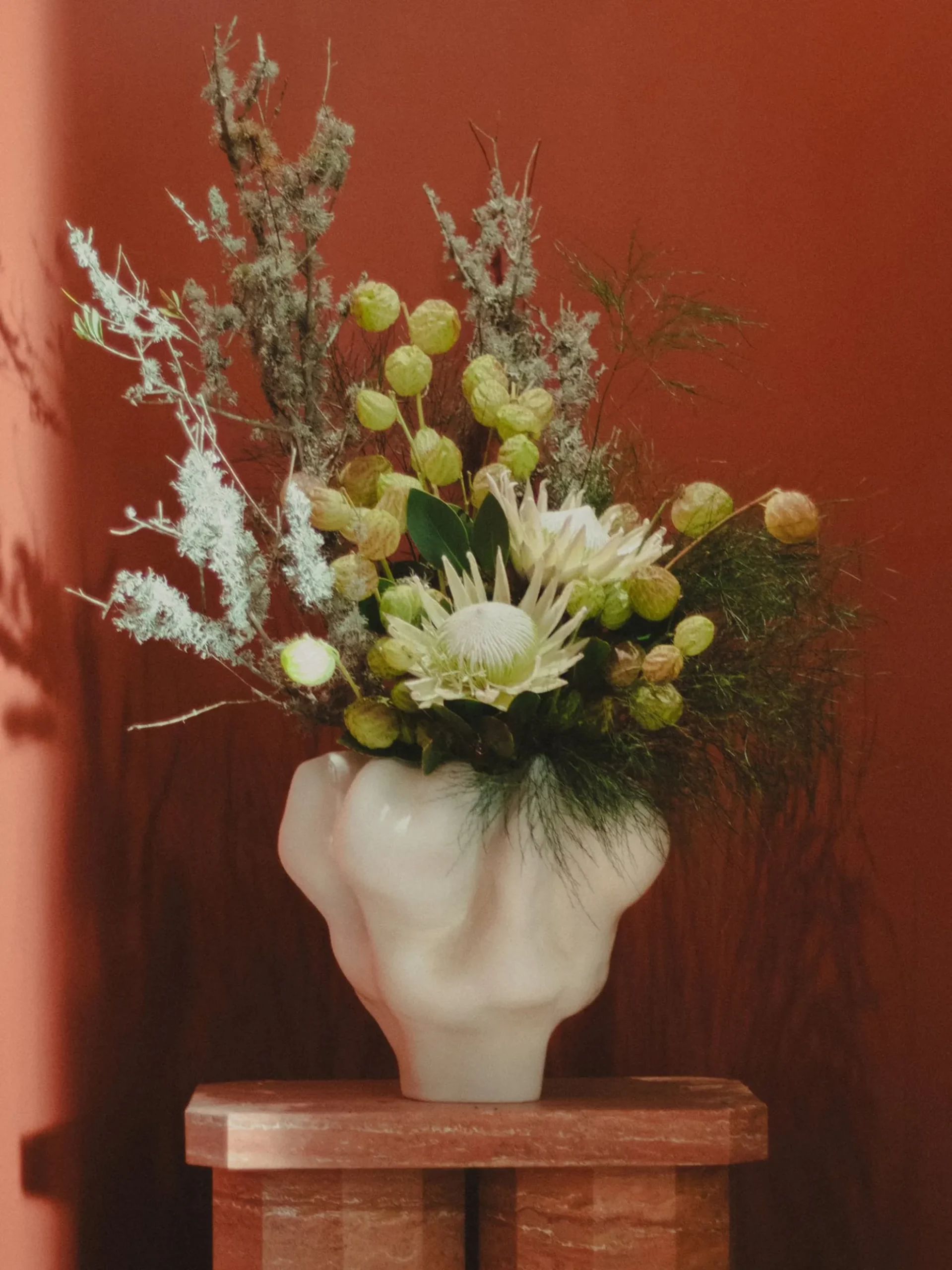 Timna Vase Extra Short - Latte