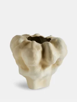 Timna Vase Short - Latte