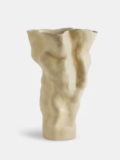 Timna Vase Tall - Latte