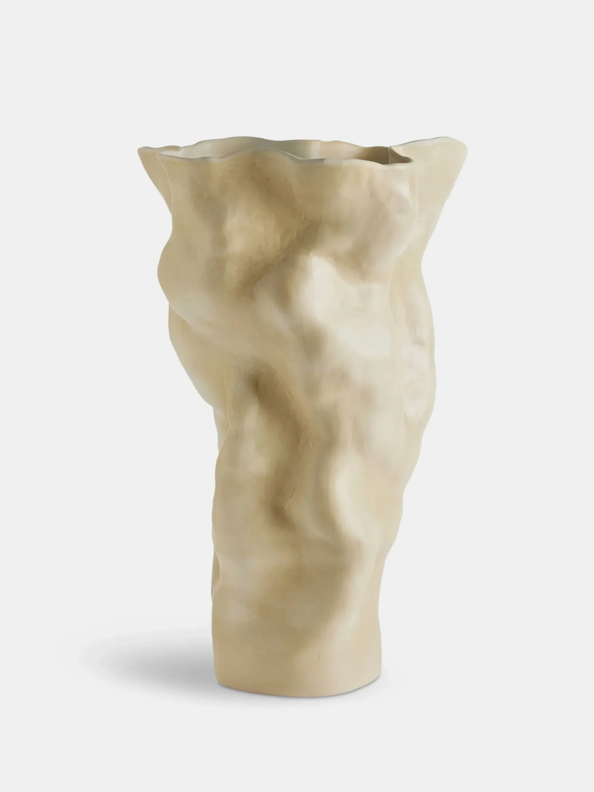 Timna Vase Tall - Latte