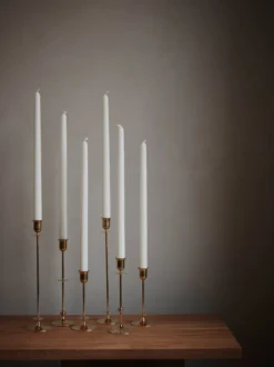 Totem Candle Holder - Brass