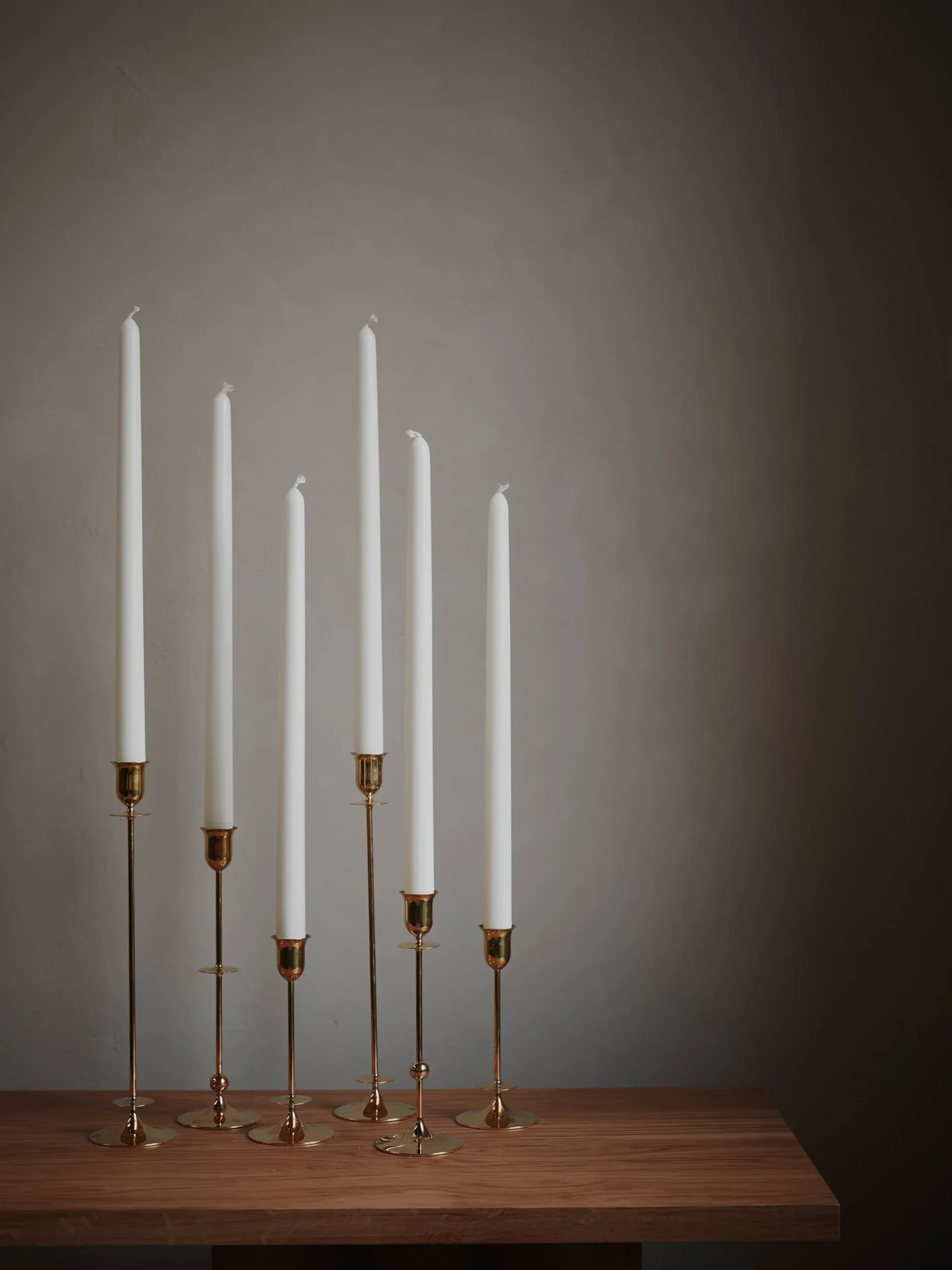 Totem Candle Holder - Brass