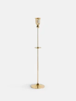 Totem Candle Holder - Brass