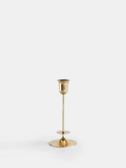 Totem Candle Holder - Brass