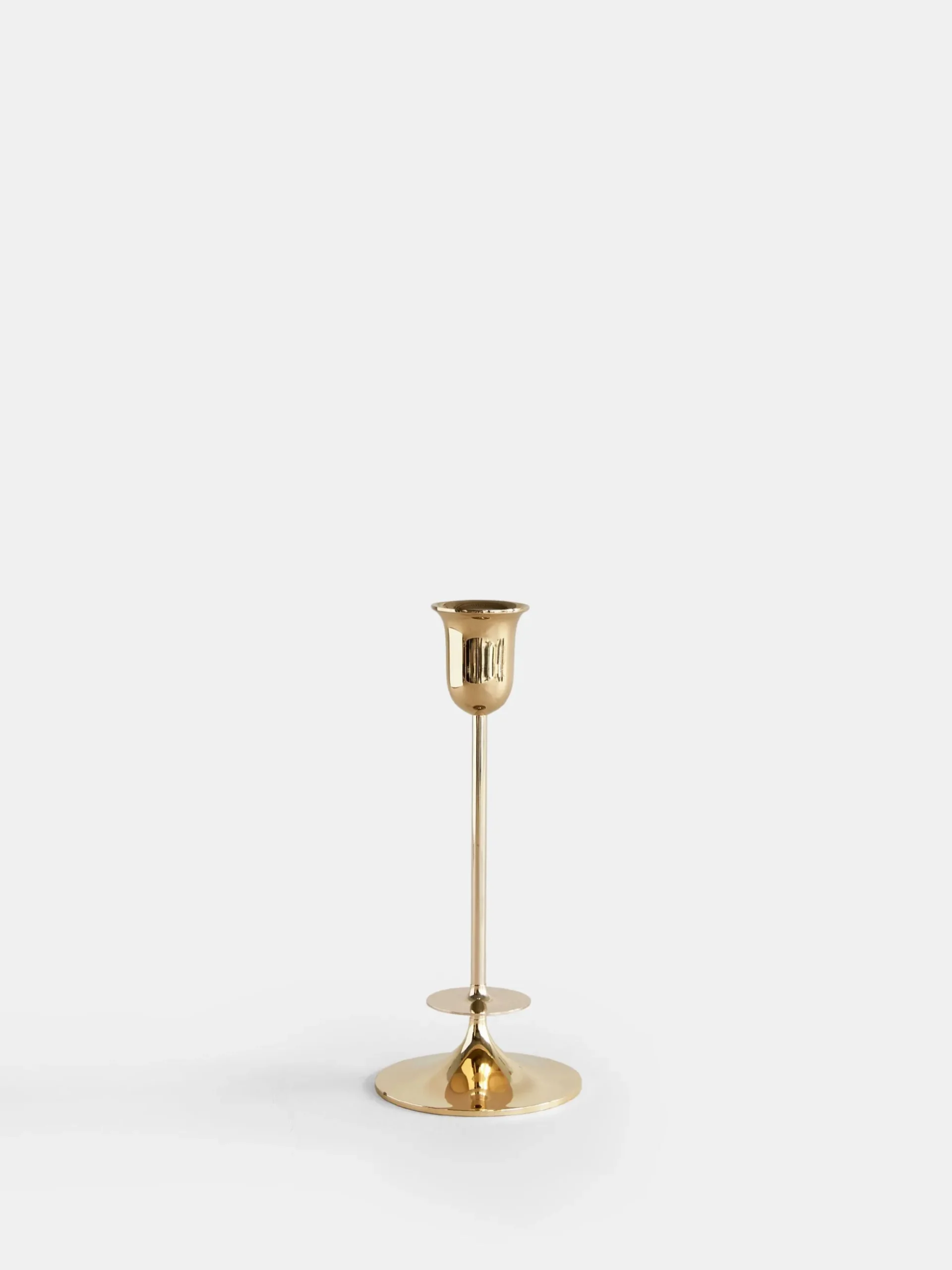 Totem Candle Holder - Brass