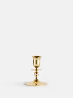 Totem Candle Holder - Brass - Petite