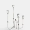Totem Crown Candle Holder – Silver