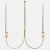 Totem Twin Sconce - Brass