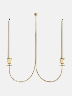 Totem Twin Sconce - Brass