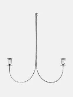 Totem Twin Sconce - Silver