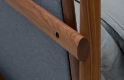 Twenty-Five Upholstered Bed