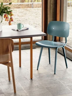 Two-Colour Rectangular Table