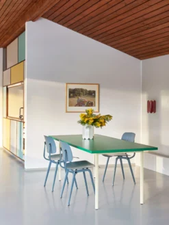 Two-Colour Rectangular Table