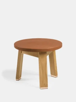 Upholstered Low Stool