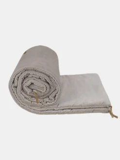 Velvet Sofacover – Light Grey