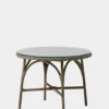 Victoria Exterior Café Table Round - Antique Grey