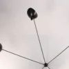 Wall Lamp with Five Fixed Arms