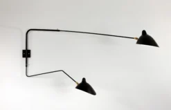 Wall Lamp with Two Rotating Arms