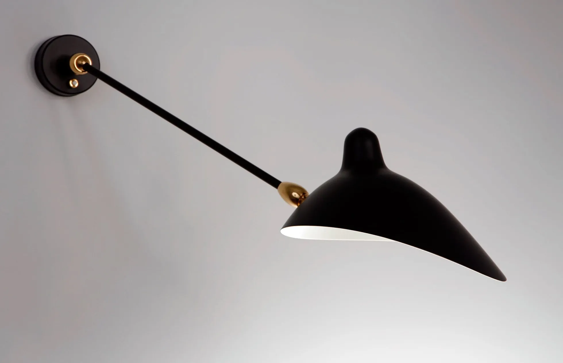 Wall Lamp with Two Swivels