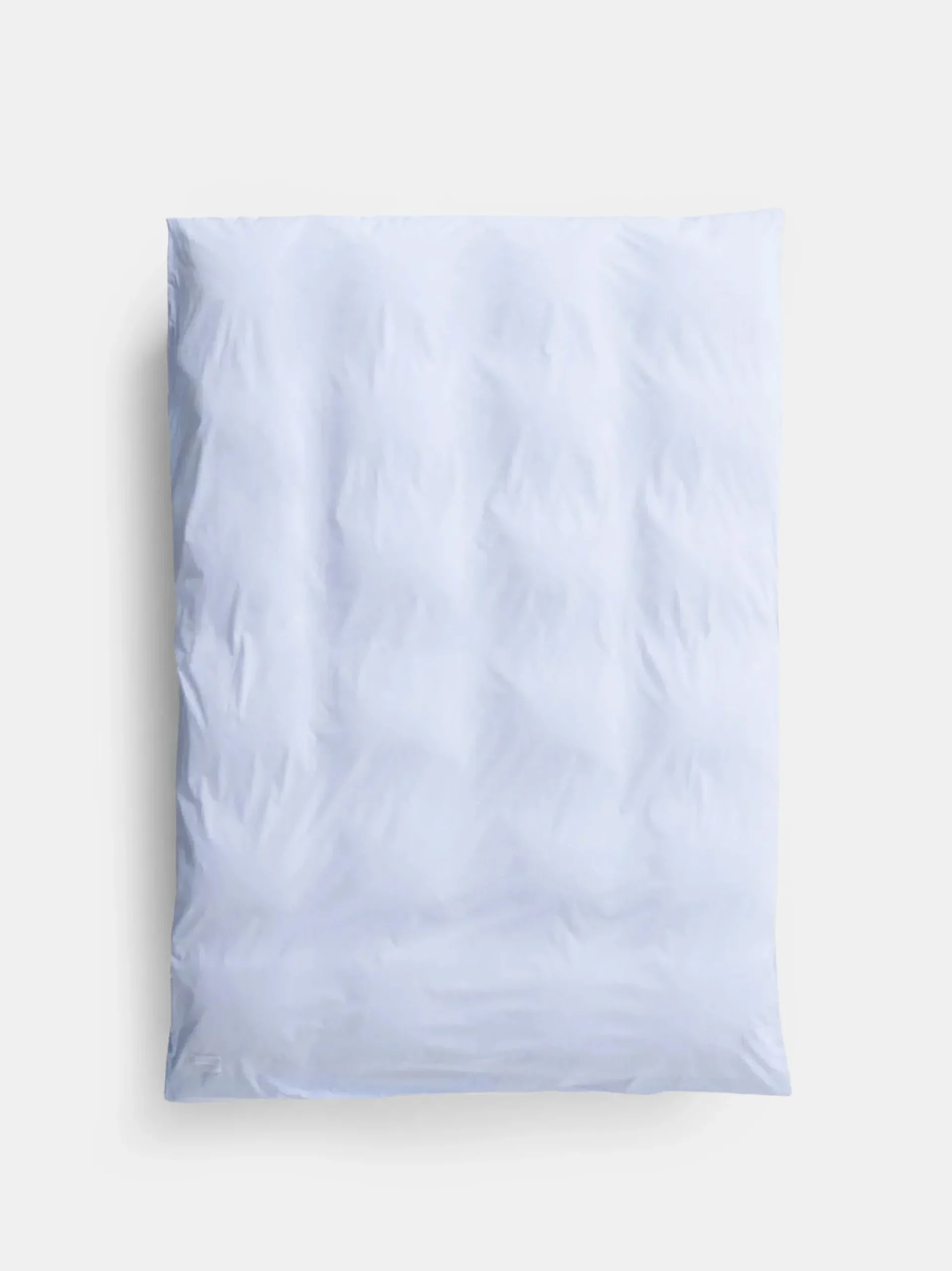 Wall Street Duvet Cover Poplin - Light Blue Stripes