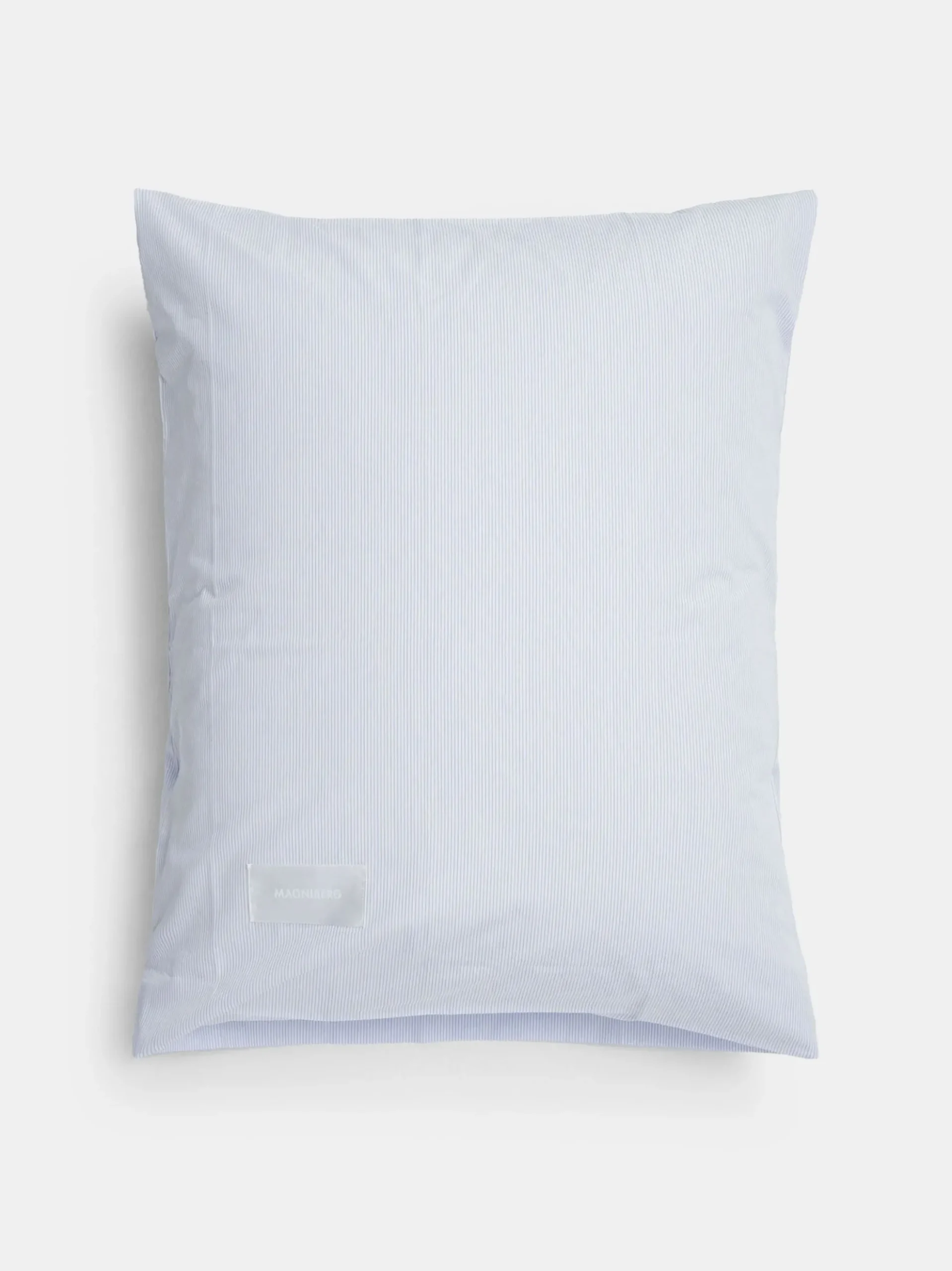 Wall Street Pillow Case Poplin - Light Blue Stripes