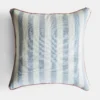 Waltham Stripe Cushion - Blue - 60 x 60 cm