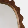 Wooden Ripple Mirror