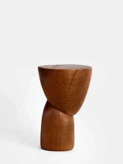 Wooden Side Table - Oiled Chestnut